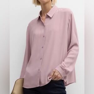 Eileen Fisher Stretch Jersey
Classic Collar Long Sleeve Shirt...💖